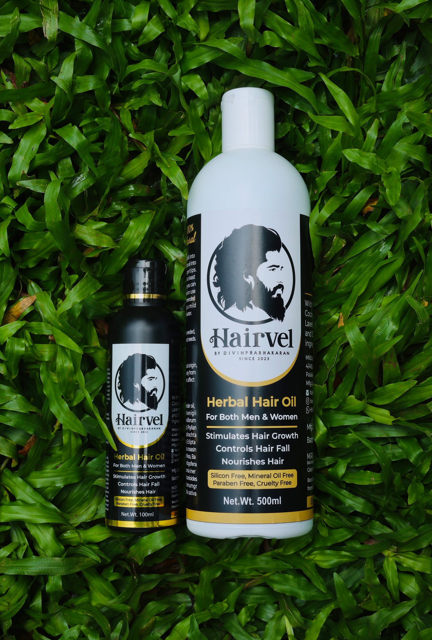 HAIRVEL Herbal Hair Oil | 100% Natural Herbal Hair Oil