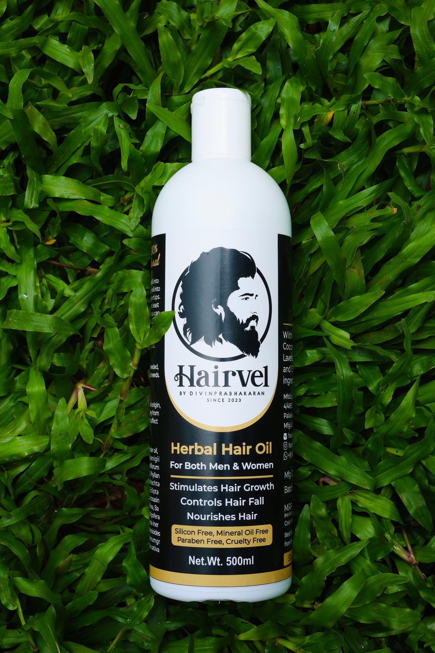 HAIRVEL Herbal Hair Oil | 100% Natural Herbal Hair Oil